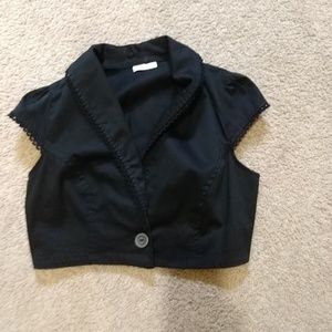 Crop formal jacket